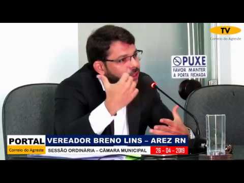 BRENO LINS REQUERE RECUPERAÇÃO DE CAIXA D´AGUA EM AREZ