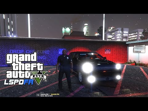 GTA 5 LSPDFR MOD #019 (Real Life Mod) - GANG PATROL WITH DODGE DORANGO!!!