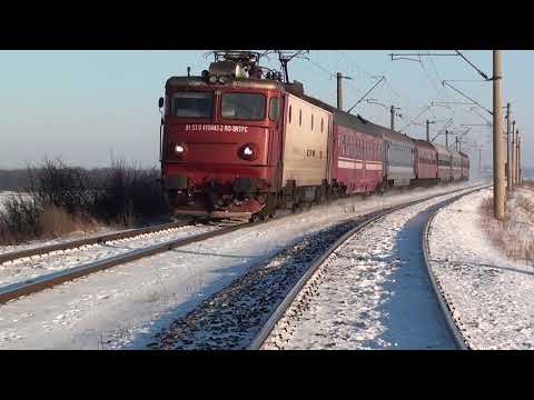 Tren IR1838 Timisoara Nord - Iasi cu EA443 - 25.01.2018