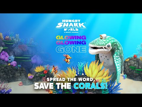 Coral Event in Arctic Ocean using Cosmic Alan | Hungry Shark World | @dragonheartgaming123