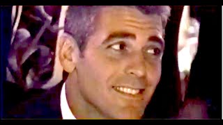 GEORGE CLOONEY unites with his family at honorary dinner - 1996 video