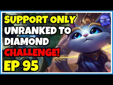 Support Unranked to Diamond Challenge - Episode 95 - Yuumi