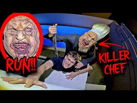 KILLER CHEF REAL LIFE HORROR ESCAPE 2 (POV CHASE)