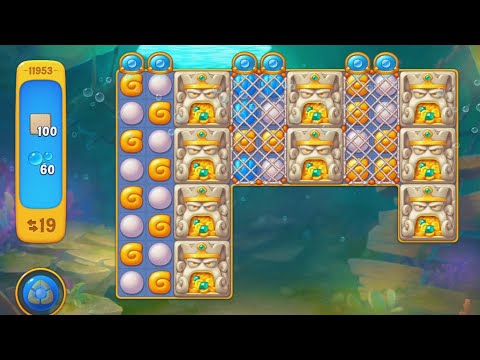 Mobile relaxing game:🧘FishDom🐟🐠Level🏆11950 - 11954🏆*10 mins Gaming @FishgamesFishDom24