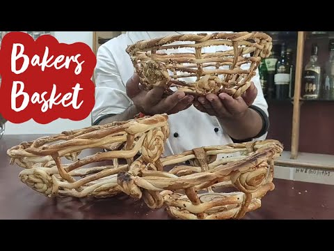How To Make Edible Bread Basket with Salt Dough