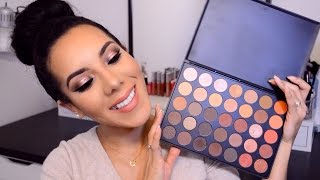 Maquillaje Suave Tonos Cálidos ♥||Morphe 35O||♥ Soft Warm Tones MakeUp