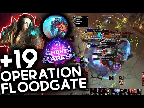 Floodgate +19 | Deathbringer Blood DK | TWW SEASON 3 M+