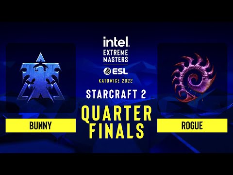 SC2 - Bunny vs Rogue - IEM Katowice 2022 - Quarterfinals