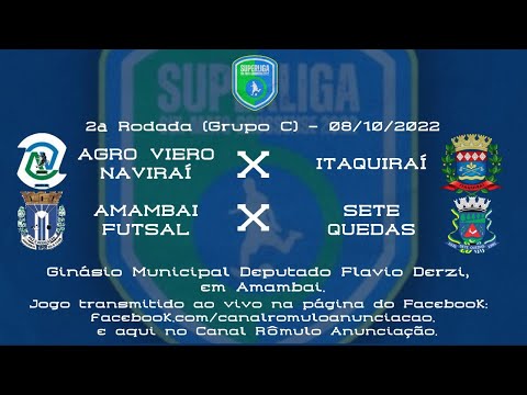 #079 Superliga Sul-Matogrossense de Futsal - Grupo C - Conferência Sul / RODADA DUPLA