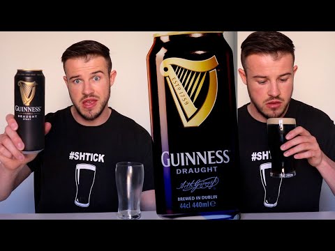 How to Pour the Perfect Can of Guinness
