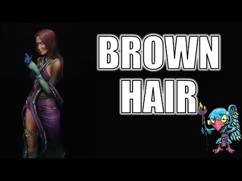 How to Paint Brown Hair - HC 422