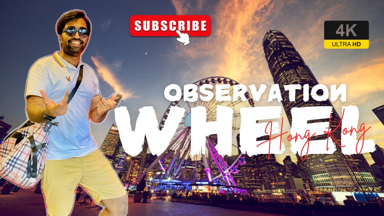 Watch the skyline and harbour views from the big Ferris wheel