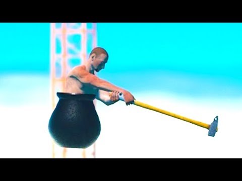 WORLDS MOST IRRITATING GAME... Seriously. (Getting Over It)