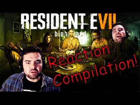 Resident Evil 7 REACTION COMPILATION