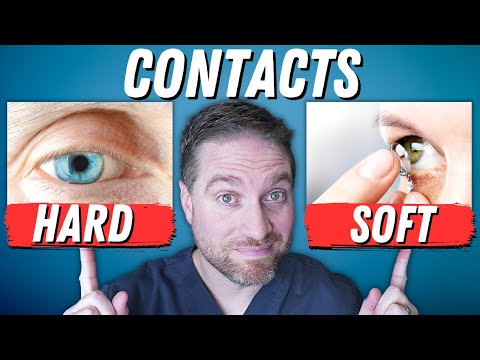 Hard (RGP) VS Soft Contact Lenses - Pros and Cons!