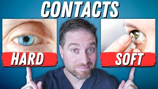 Download lagu Hard (RGP) VS Soft Contact Lenses - Pros and Cons! mp3