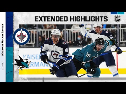 Winnipeg Jets vs San Jose Sharks Oct 16, 2021 HIGHLIGHTS