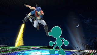 【スマブラSP】スマメイト　VSアイク戦【ゲーム&ウォッチ】