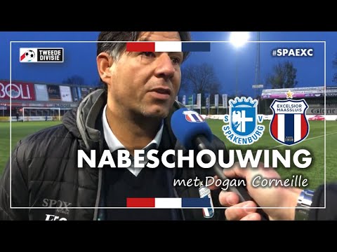 Reactie Dogan Corneille na Spakenburg - Excelsior M (1-0)