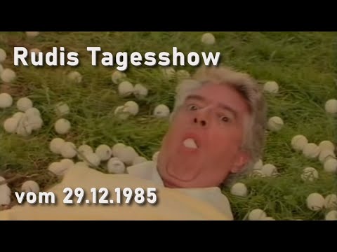 "Rudis Tagesshow" vom 29.12.1985
