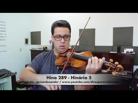 Hino 289 Violino Hinário 5 CCB