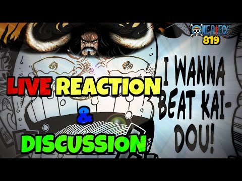 One PIece ワンピース Manga Chapter 819 Live Reaction/Discussion | KAIDO Is A Beast! | Jack Too!!!