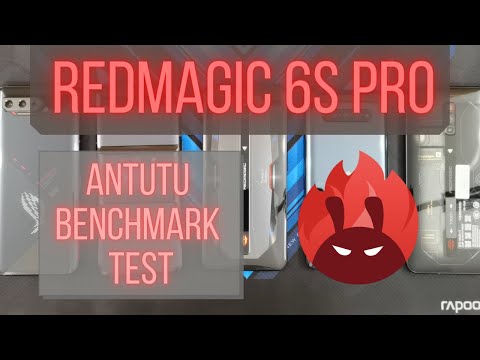 Red Magic 6S PRO vs Black Shark 4 Pro vs Red Magic 6 Pro vs ASUS ROG 5 ANTUTU BENCHMARK TEST V9