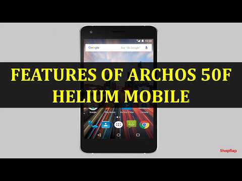 FEATURES OF ARCHOS 50F HELIUM MOBILE
