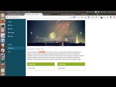 A project I'm developing with Bootstrap 3.2