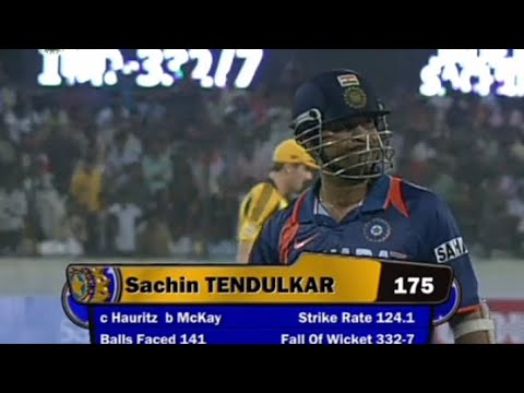 Sachin Tendulkar's terrific knock against Australia 2009 #sachintendulkar 🏏🏏🏏