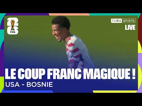 LIVE - Le COUP FRANC de Tillman ! Les USA font le break !