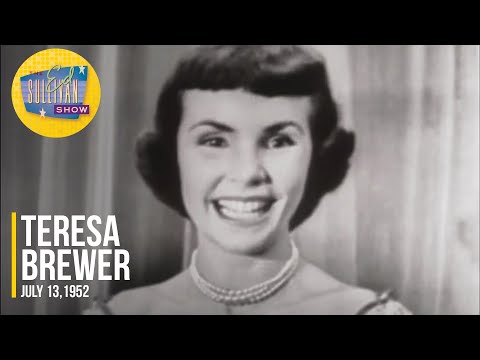 Teresa Brewer "Gonna Get Along Without Ya Now" on The Ed Sullivan Show
