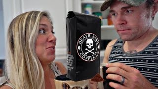 TRYING THE WORLDS STRONGEST COFFEE!