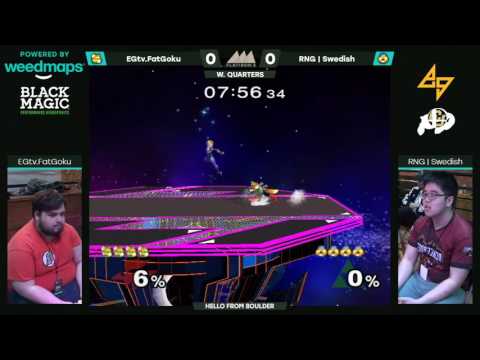 EGtv.FatGoku (Fox) vs. RNG | Swedish Delight (Sheik) | SSBM WQF | FI2