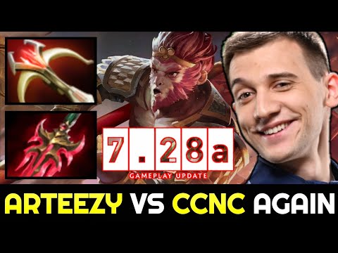 ARTEEZY vs CCNC again — Daedalus Monkey King vs Scepter Void Spirit 7.28 Dota 2