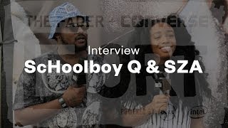 ScHoolboy Q & SZA - Interview at The FADER FORT Presented by Converse