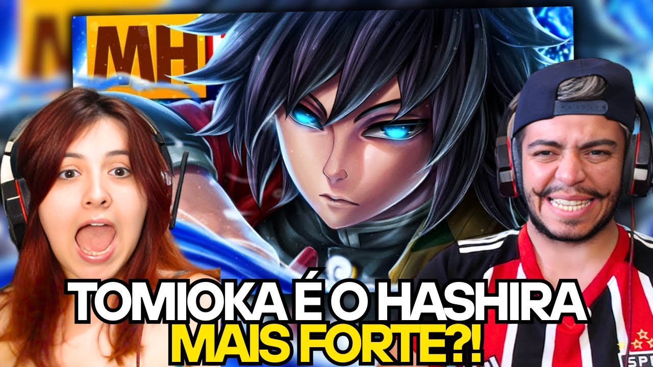 Tipo Giyu Tomioka 🌊 (Kimetsu no Yaiba) | Prod. Sidney | MHRAP | REACT