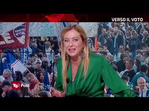 l'intervista di Giorgia Meloni a TG2 Post. Non perdetela!