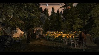 Gwynbleidd - Herbalists Hut & Belleteyn - Snowy Cabin - Skyrim House Mods
