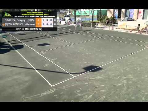 NJT Int. Masters 2013 - SCATOV - ZGIROVSKY 5-7, 0-6