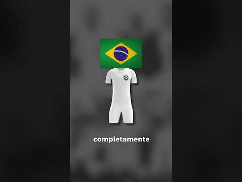 O uniforme do Brasil já foi VERMELHO?