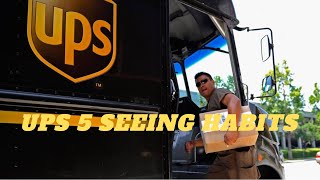 UPS 5 SEEING HABITS TRAINING - (NEW) #ups #upsdriver #teamsters #ups5anddimes #ups5seeinghabits