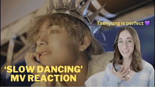 V 'Slow Dancing' Official MV REACTION! (방탄소년단)