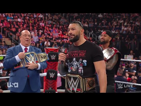 Roman Reigns & Theory Promo, Who's Your Daddy? - WWE Raw 7/25/22 (Full Segment)