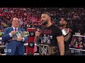 Roman Reigns Theory Promo Who S Your Daddy WWE Raw 7 25 22 Full Segment