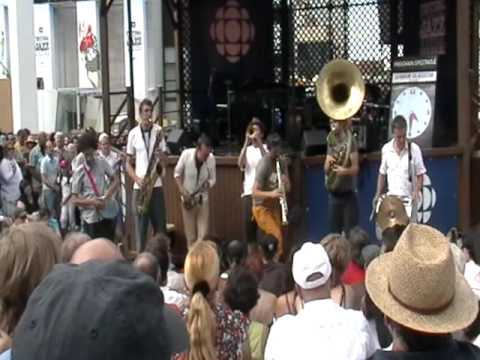 La Fanfare du Belgistan at Montreal Jazz Festival 2009