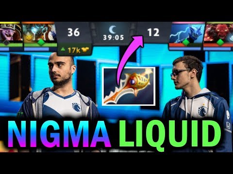 NIGMA vs LIQUID - Intense Game with Divine Rapier StarLadder ImbaTV s3
