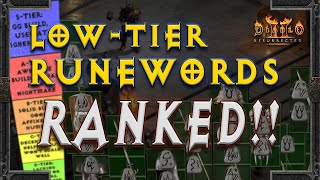 D2: Resurrected - Ranking All Low-Tier Runewords