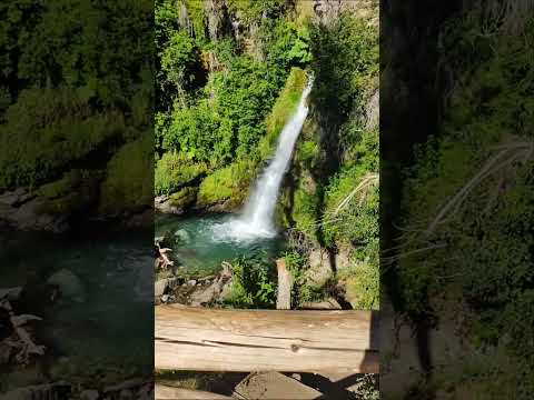 Catarata Corbata Blanca (El Hoyo, Chubut)