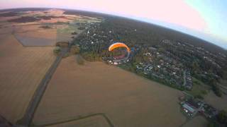 preview picture of video 'Paramotor close call accident in the air / พารามอเตอร์'